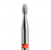 Drill Flamme klein Rot (1.4 mm x 3.2mm)